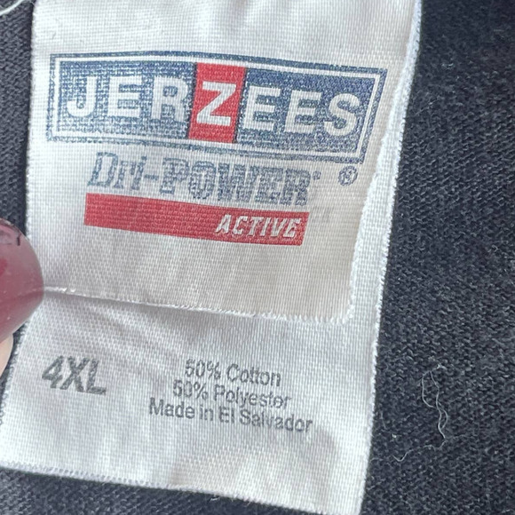 Jerzees San Antonio Spurs Shirt Adult 4XL Black Basketball Short Sleeve - Picture 4 of 9